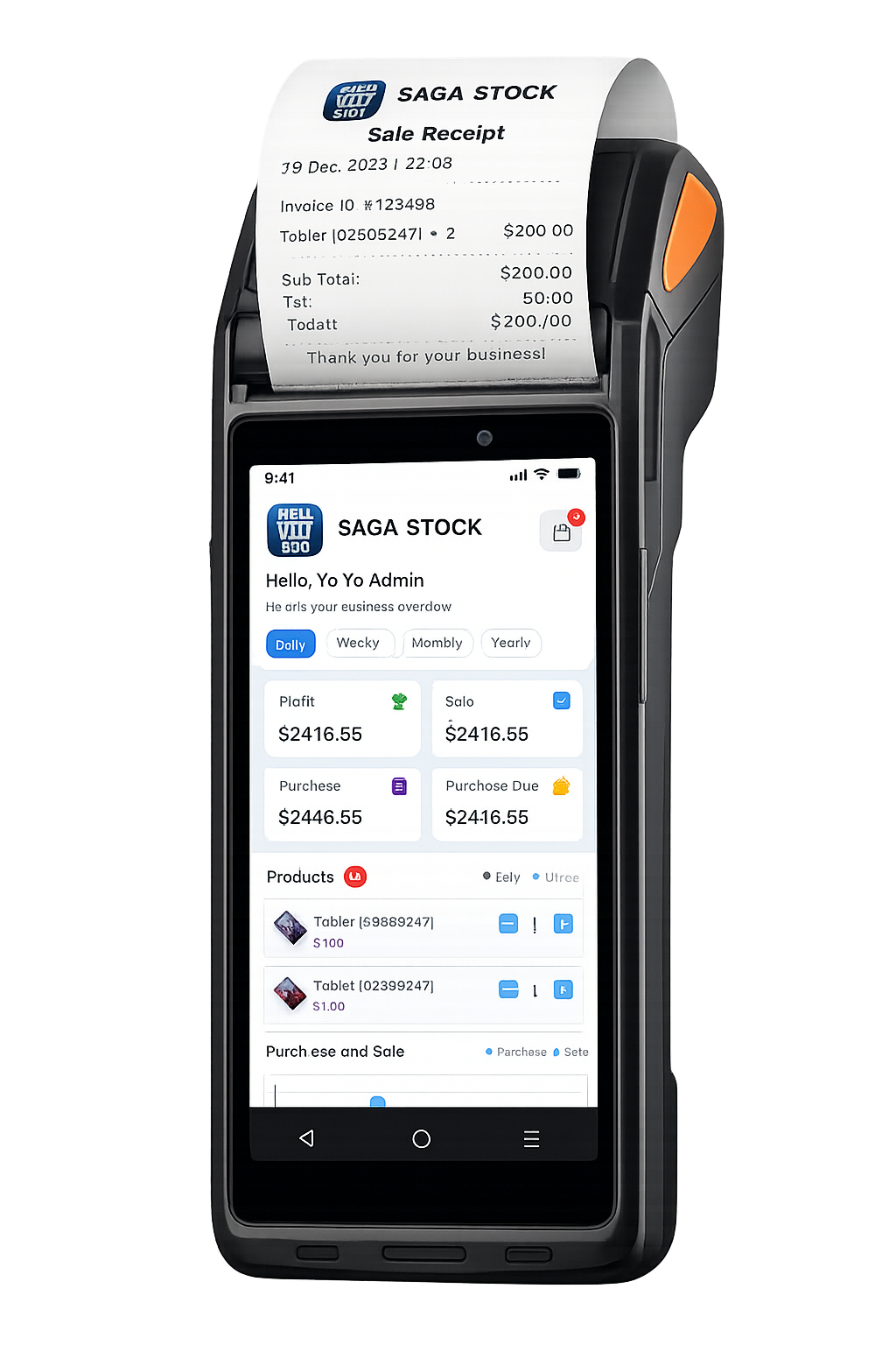Sagastock POS Android